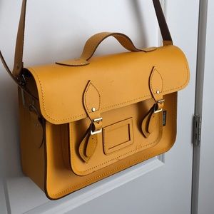 Zatchels top handle Cambridge style satchel